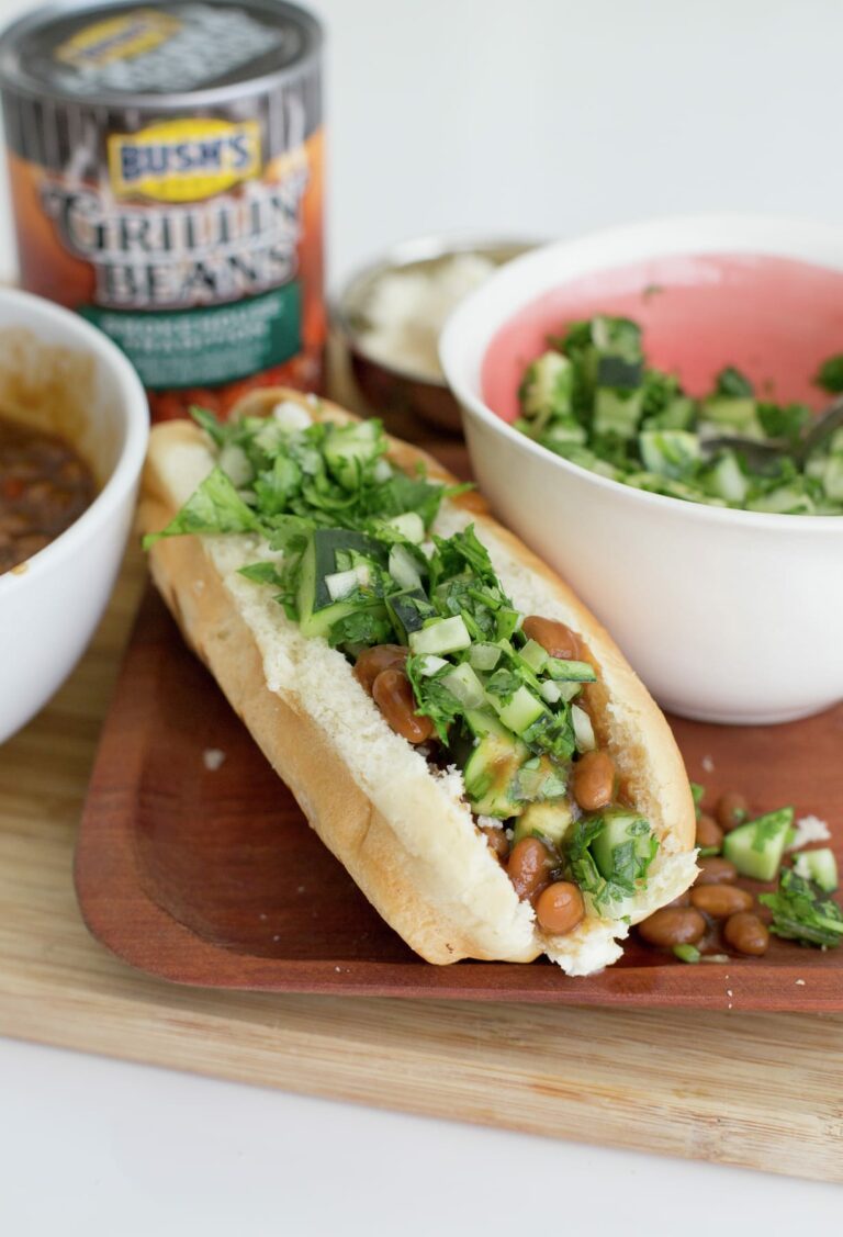 Chilean Green Pebre for Hotdogs