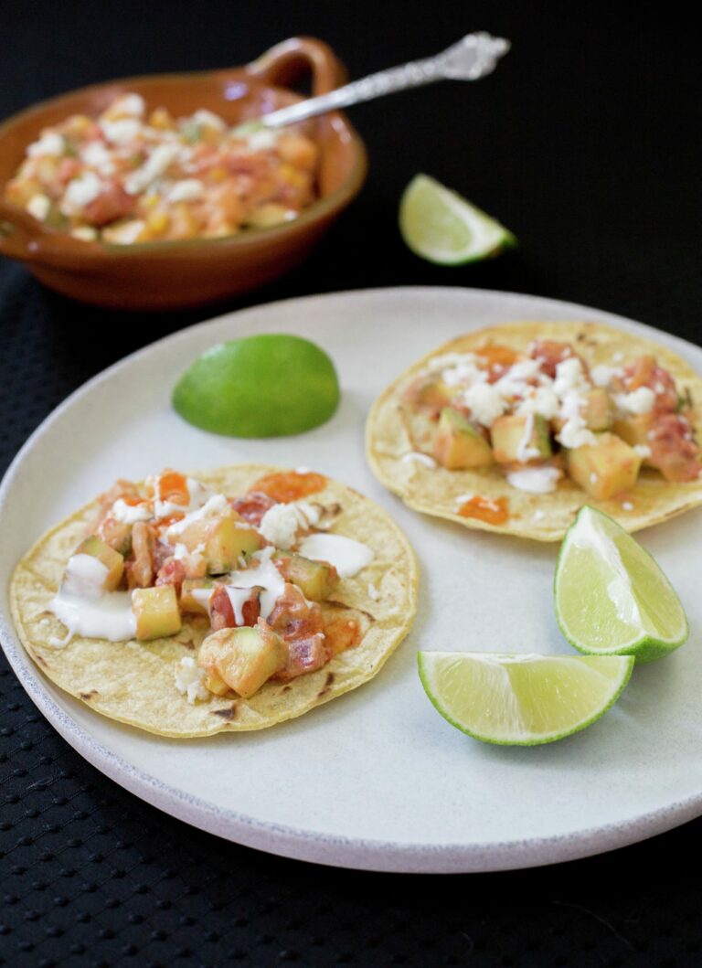 Tacos de zapallitos