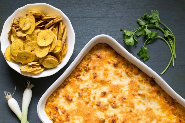 Dip de porotos y choclo