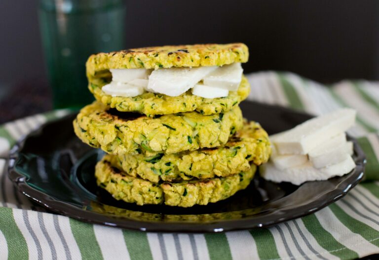 Arepas con queso fresco