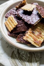 Chocolate Covered Matzo