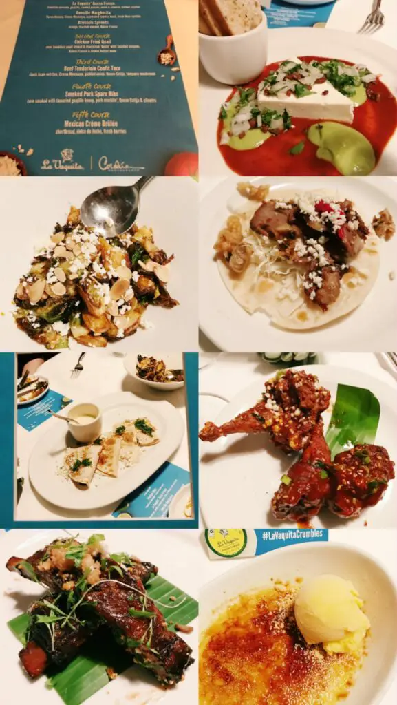 Cena La Vaquita, Americas restaurant #lavaquitacrumbles