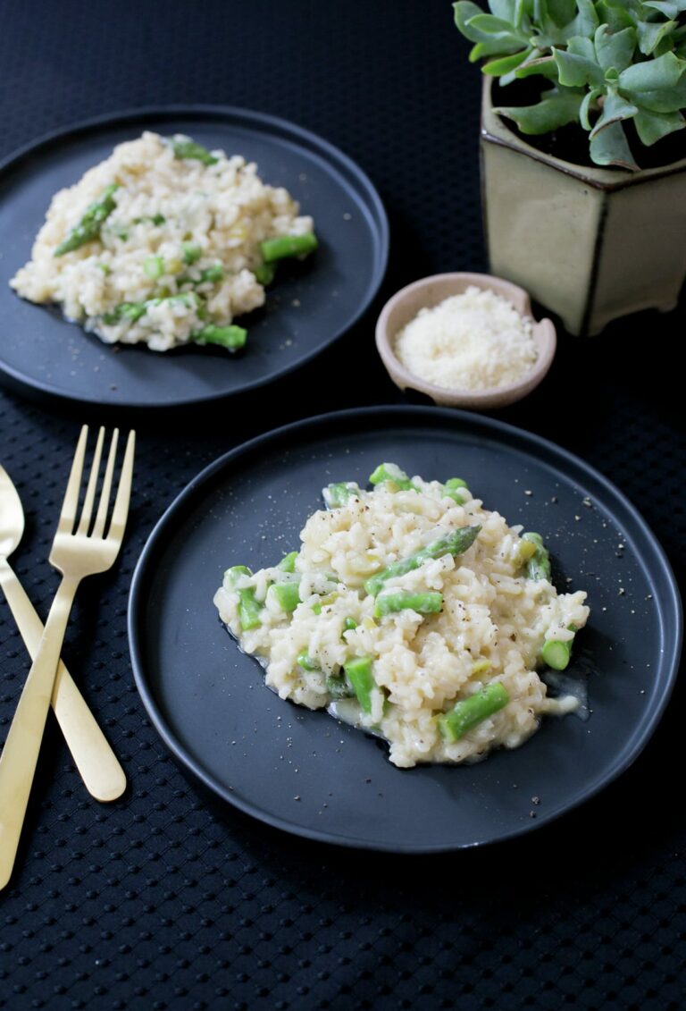 Risotto de espárragos