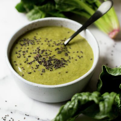 Crema de espinacas