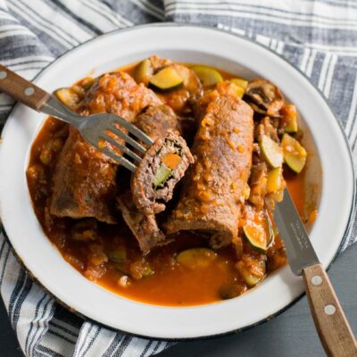 Niñitos envueltos de bistec