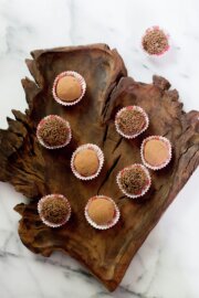 Brigadeiros, trufas brasileñas