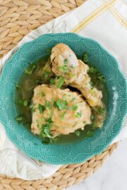 Pollo al jugo, receta chilena