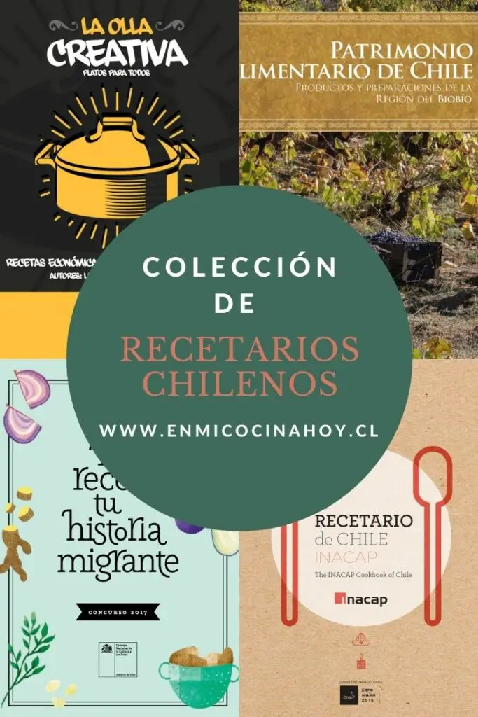 Colección de recetarios chilenos en línea