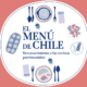 Portada el menú de Chile, colección de recetarios chilenos en línea.