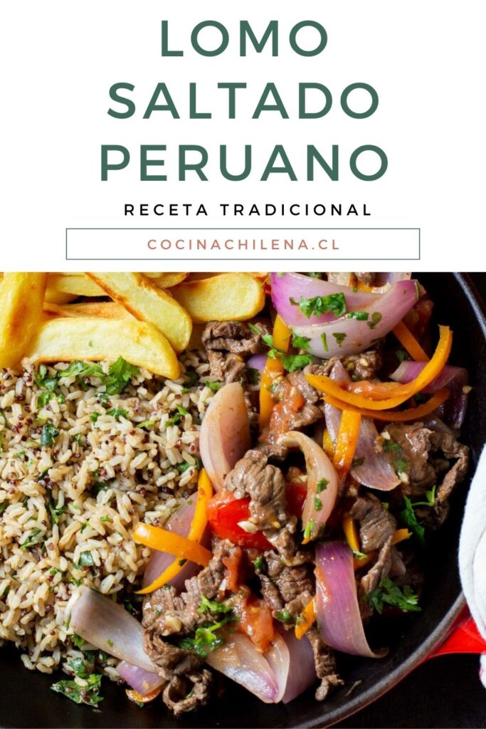 Lomo saltado peruano