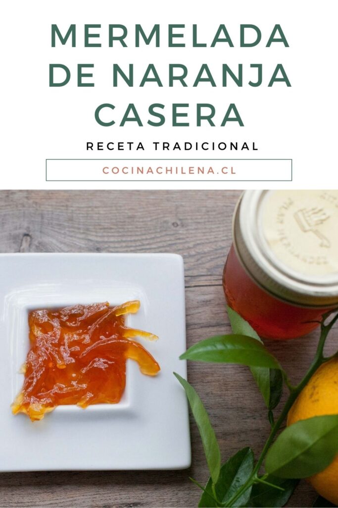 Mermelada de naranja casera