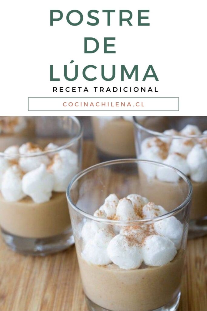 Postre de lúcuma