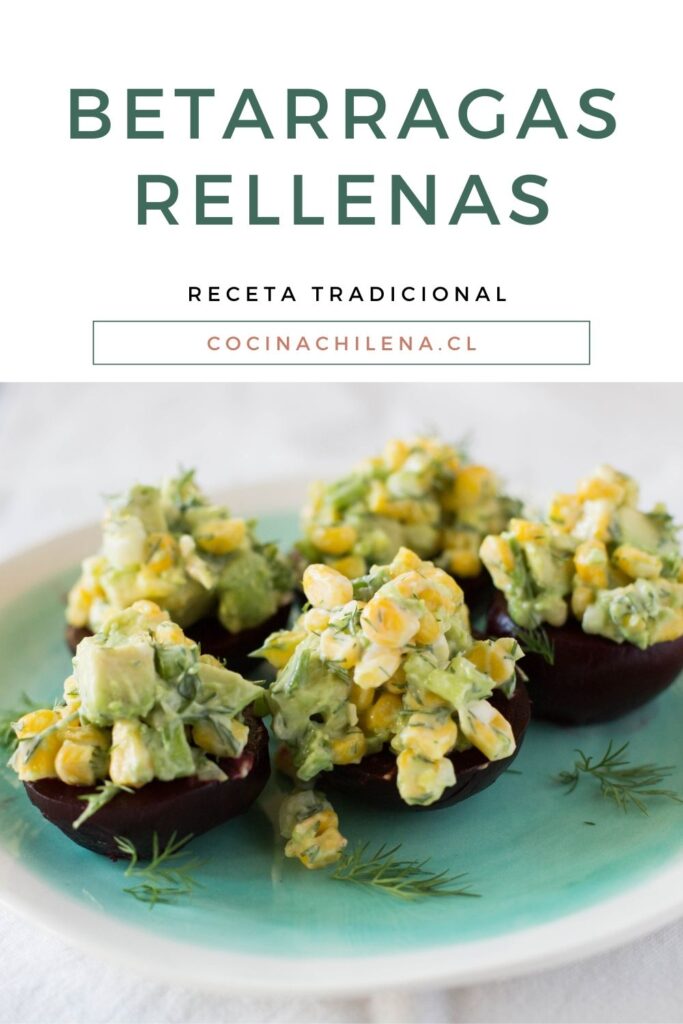 Betarragas rellenas