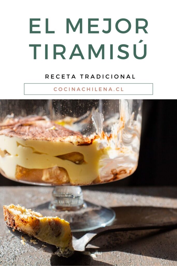 La mejor receta de Tiramisú