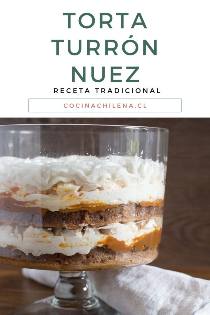 Torta Turrón Nuez