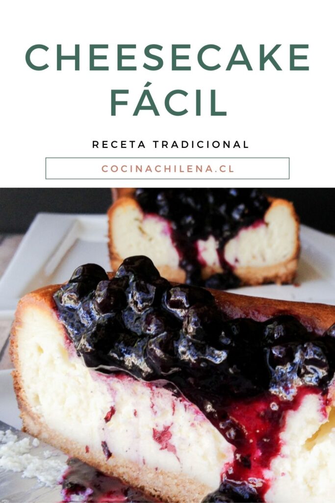 Cheesecake fácil