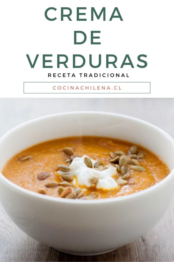 Crema de verduras