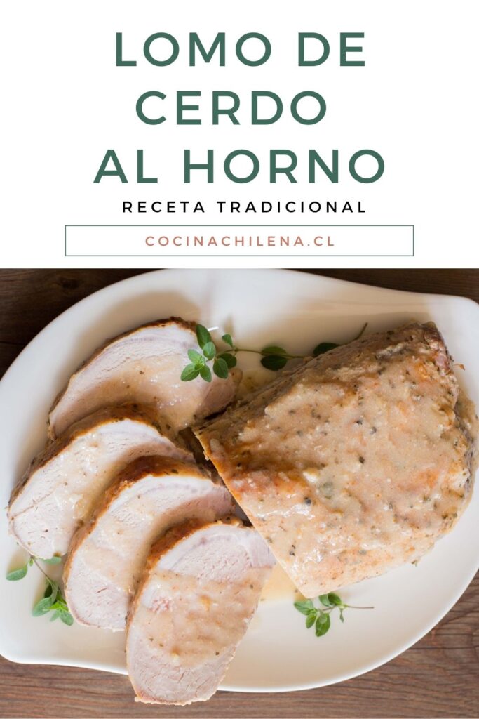 Lomo de cerdo al horno