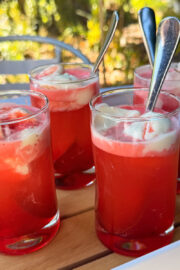 4 vasos con terremoto.