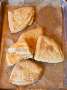Dobladitas pan chileno