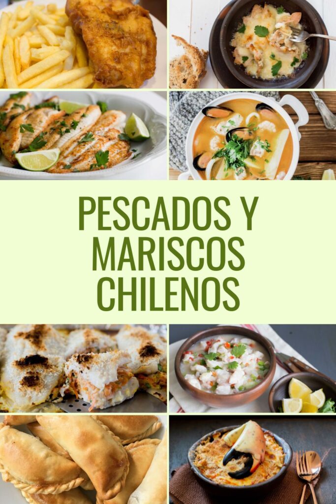 Pescados y mariscos chilenos